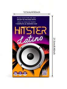 Hitster Latino Board Game, Latino Music Themed Card Game, Christmas Party Entertainment Game, Wonderful Christmas Gift, Fun Interactive Game For Adult Friends Party & Holiday Gathering - Multicolor - View 7