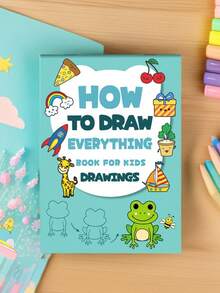 1PC Children's Step-By-Step Drawing Book, Coloring Book With Pattern Decomposition, 32 Pages Drawing Book - Multicolor - View 13