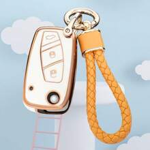 Soft TPU Protective Key Shell Auto Key Holder TPU Car Key Fob Cover Case For Fiat Panda Stilo Punto Doblo Grande Bravo 500 Ducato, - Fiat D - View 12