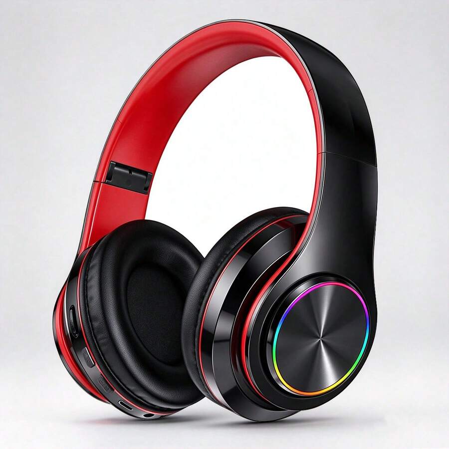 Headphone Nirkabel Over-Ear, Jerry 5.0, Daya Tahan Baterai Lama, Cocok untuk Komputer/Telepon, Headphone Nirkabel untuk Musik/Gaming, Hadiah Luar Biasa untuk Teman - View 1