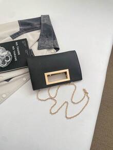 A Fashionable, Stylish, Retro, Elegant And Exquisite, Yet Versatile Women's Chain Crossbody Bag For 2026. - Black - View 11