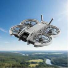 Mini Dron  con Cámara HD, Transmisión FPV en Tiempo Real y Protección Total de Hélices - Blanco - Ver 3