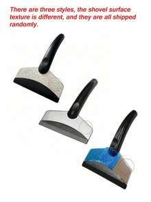 Car Snow Scraper, Ice Scraper, Frost Remover, Winter Stainless Steel Snow Shovel - Multi-color - View 3