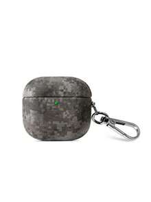1 pieza Funda rígida para auriculares con texto personalizable y textura de camuflaje - Funda portátil para auriculares inalámbricos, compatible con Apple 1, 2, 3, 4, 5, Pro1, Pro2 - Multicolor - Ver 11