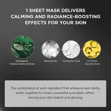 SKIN1004 Madagascar Centella Glow Mask – Aufhellende Tuchmaske - Minimalist - View 3