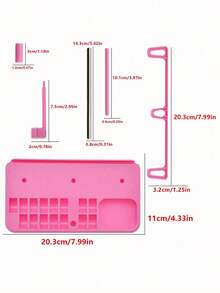 3-Roll Sewing Machine Thread Rack - Suitable For Home Embroidery, Detachable Sewing Storage Rack, Dedicated Sewing Machine Thread Rack, Suitable For Home And Handmade Sewing Studio - Multicolor - View 10