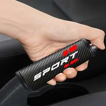 Carbon Fiber Texture Car Handbrake Cover Comfortable Handle Grip Cover Car Parking Brake Lever Decorative Protector - Carbon Fiber Texture - View 10