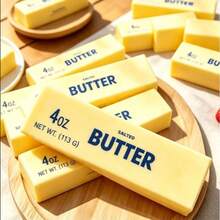 Soft Slow Rebound Butter Stick Squeeze Toy, Realistic Butter Stick Stress Relief Fingertip Toy - Default - View 1