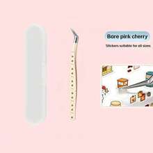 1pc Curved Cartoon Tweezers, Cartoon Gold Feather Clip High Precision Anti-Static Eyelash Tweezers, Cartoon Eyelash Extension Tweezers, Eyelash Extension Tool, Beginner Tweezers, High Precision Eyelash Clip Extension Assistant, Lash Artist Gold Feather Clip Stainless Steel Sticker Tweezers, Christmas Gifts, Pink, Eyelash Curler, Gifts, Accessories, Gifts For Women, Tweezers, Tweezers - Multicolor - View 41
