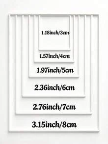 [High Quality PVC Stickers]Customized Square Stickers 1/5/10/20/30/50pcs, Available Sizes 3/4/5/6/7/8/9CM, Peel And Stick, Can Upload Custom Images, QR Codes, Text, Suitable For Commercial Stickers, Label Stickers, DIY Crafts, Weddings, Parties - Multicolor - View 6