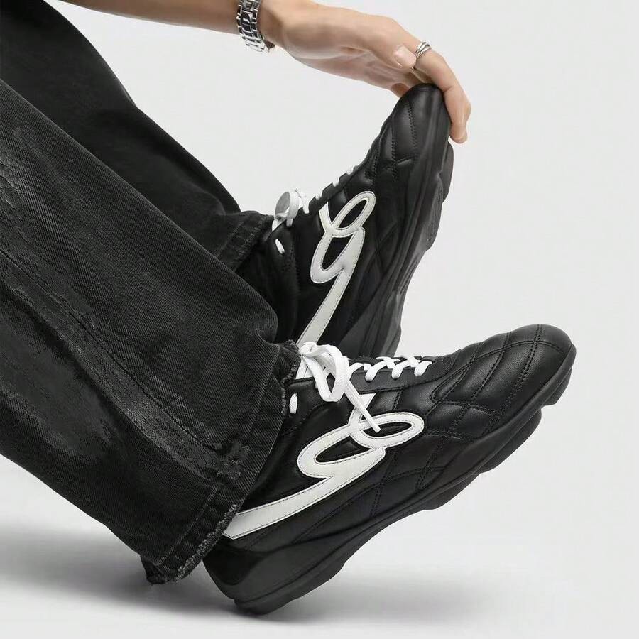 2026 Spring New Wanderer Shoes Thin Sole Unisex Couple Lightweight Sports Versatile Casual Shoes - Black - View 1