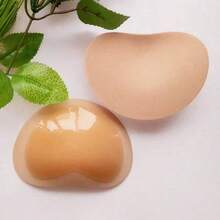 4pcs Elegant Reusable Foam Bra Pads - Soft And Shaping Bra Pads, Suitable For Bikini Tops And Beachwear, Beach Essentials, Beach Accessories, Pool Float - Multicolor - View 6