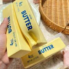 Soft Slow Rebound Butter Stick Squeeze Toy, Realistic Butter Stick Stress Relief Fingertip Toy - Default - View 6