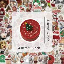 103pcs Christmas Stickers For Fridge, Phone Case, Water Cup, Scene Decoration, PVC Waterproof Stickers, Suitable As Birthday Gift, Party Gift, Christmas Decoration - Multicolor - View 5