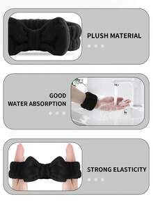 40pcs Makeup Tool Set Including 20 Makeup Brushes, 16 Powder Puffs & Makeup Sponge, 1 Hairband, 2 Wristbands, 1 Brush Cleaning Bowl, Soft Bristles, Gentle Powder Pickup, One-Stop Tool For Beginners' Daily Light Makeup, Stage Makeup, Full Face Makeup - Multicolor - View 4