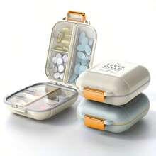 Pill Box Large Capacity Dust-Proof And Moisture-Proof Medicine Storage Box, Perfect For Carrying Medicine Outdoors - one-size - View 1