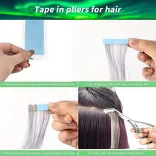 Professional Hair Clip Hairpin Hair Accessory Tool Set, Flat Hair Clip Hairpin Tool With Double-Sided Replaceable Adhesive Tape - View 5