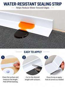 Kitchen And Bathroom Waterproof Tape, Easy To Cut Sink And Toilet Sealing Tape, Essential Home Supplies For Halloween And Christmas - Multi-color - View 4