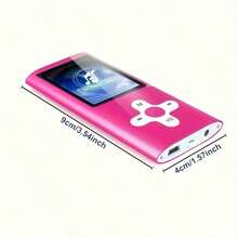 MP3 And MP4 Player Without Memory Card, Supports Music Playback, Video, Recording And More, Comes With Earphone Cable, Perfect For Outdoor Sports And Travel, Great For Holiday Gifts - 150mAh - View 6