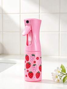 Strawberry Pattern Transparent PETRefillable Travel Spray Bottle -- Multi-Purpose Fine Mist Spray Bottle, SuitableFor Travel, Business Trips, MakeupRemover Dispensing, FeaturingContinuous Spray Function, Widely UsedFor Hair Styling, Cleaning - Multicolor - View 5