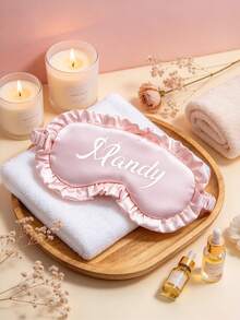 Mặt nạ ngủ cá nhân hóa tùy chỉnh bằng satin, quà tặng tiệc độc thân cho cô dâu, quà tặng thiệp mời phù dâu, quà tặng phù dâu - Nhiều màu - Xem 4