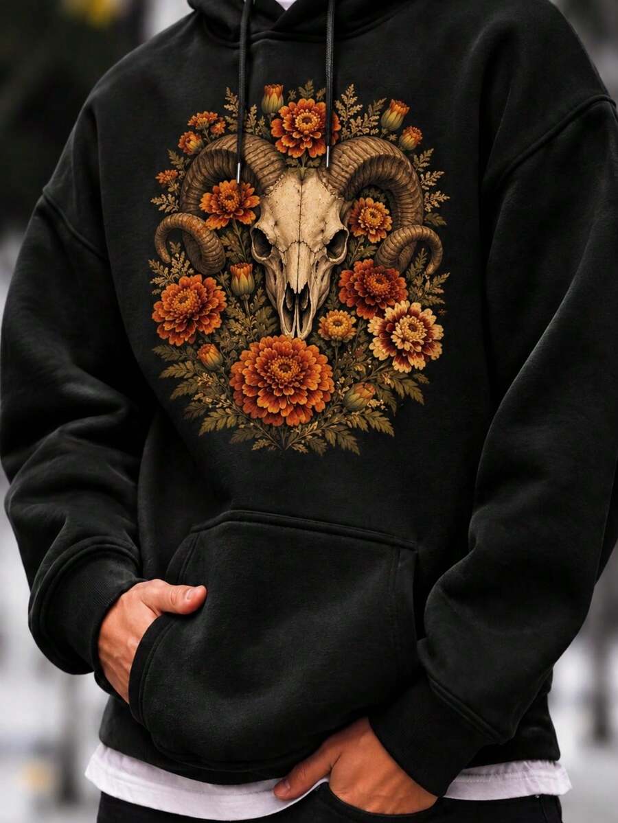 Men Hoodies - Black - View 1