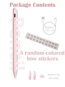 FCV 1Pack Stylus For Pad With A Battery Capacity Of 90mAh Pencil With DIY Sticker Compatible With Pad 10 (10.9-Inch, 2022 Model), Air 4/5/6/M4, A16 (11-Inch, 2025 Model), Air 11-Inch/13-Inch (M3/M2), And Pro 11-Inch/12.9-Inch - View 10