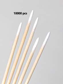Ultra-Fine Disposable Nail Cleaning Sticks, With A Precise And Efficient Pointed Design - Suitable For Removing Makeup, Permanent Tattoo Care Products, And For Detailed Cleaning Of Daily Necessities. - Ginger - View 17