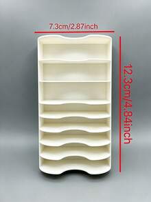 1pc Baking Spice Organizer Box, 8-Compartment Kitchen Storage Box, Divided Seasoning Rack, Seasoning Storage Box, Cooking Organizer Box Storage Rack, Organizer Box Storage Bin With Multiple Compartments, Convenient For Orderly Storage Of Seasoning Packets, Packaging Bags, Tea Bags And Dry Goods, Suitable For Kitchen Countertop, Cabinet, Desktop Storage, Shelf, Kitchen Organizer, Spice Origin, Food Pantry Storage Rack, Coffee Bar - Multicolor - View 3