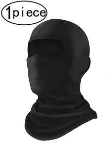 10pcs Men's Ski Face Mask Full Face Protection Winter Balaclava UV Protection Outdoor Cycling For Women - A - View 10