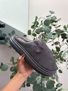 Men Slippers - Grey - View 1