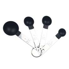 8pcs Measuring Cups And Spoons Set, Stackable Cups And Spoons, Nested Measuring Cups With Stainless Steel Handles, Kitchen Gadgets For Cooking And Baking - Multicolor - View 4