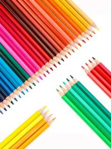 1pc, Colored Pencils, Oil-Based Colored Pencils, Art Painting Colored Pencil Set - Multicolor - View 9