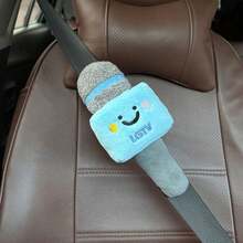 PAKRYS Plush Microphone Car Seat Belt Cover, Cute Soft Stuffed Seatbelt Shoulder Pad, Comfort Cushion Protector For Kids Adults, Universal Vehicle Interior Decor Accessory - Multiple Styles - View 9