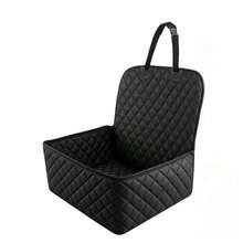 Dog Car Seat - Car Pet Carrier, Durable Fabric, Easy To Clean, Adjustable Straps, Suitable For Long Trips, Essential For Dog Travel, Suitable For Small And Medium-Sized Dogs - Black - View 7