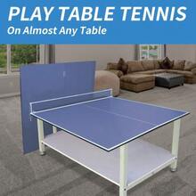 Table Tennis Table Top, 243.84cm X 121.92cm, Domestic Use, Foldable, Portable, Slip-Resistant And Wear-Resistant, Blue - Blue - View 10