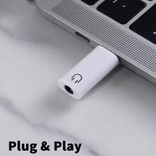 4pcs USB-C To 3.5mm Headphone Jack Adapter, Audio 3.5mm To USB-C Adapter, Type-C To AUX Audio Converter, Compatible With IPhone - View 8