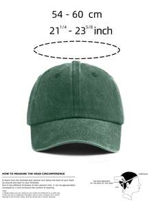 1pc Unisex Vintage Washed Baseball Cap With BARCELONA Graphic Print, Soft Comfortable Adjustable Classic Dad Hat, Outdoor Wear Baseball Cap Suitable For Daily Use, Warm And Windproof - A - View 3