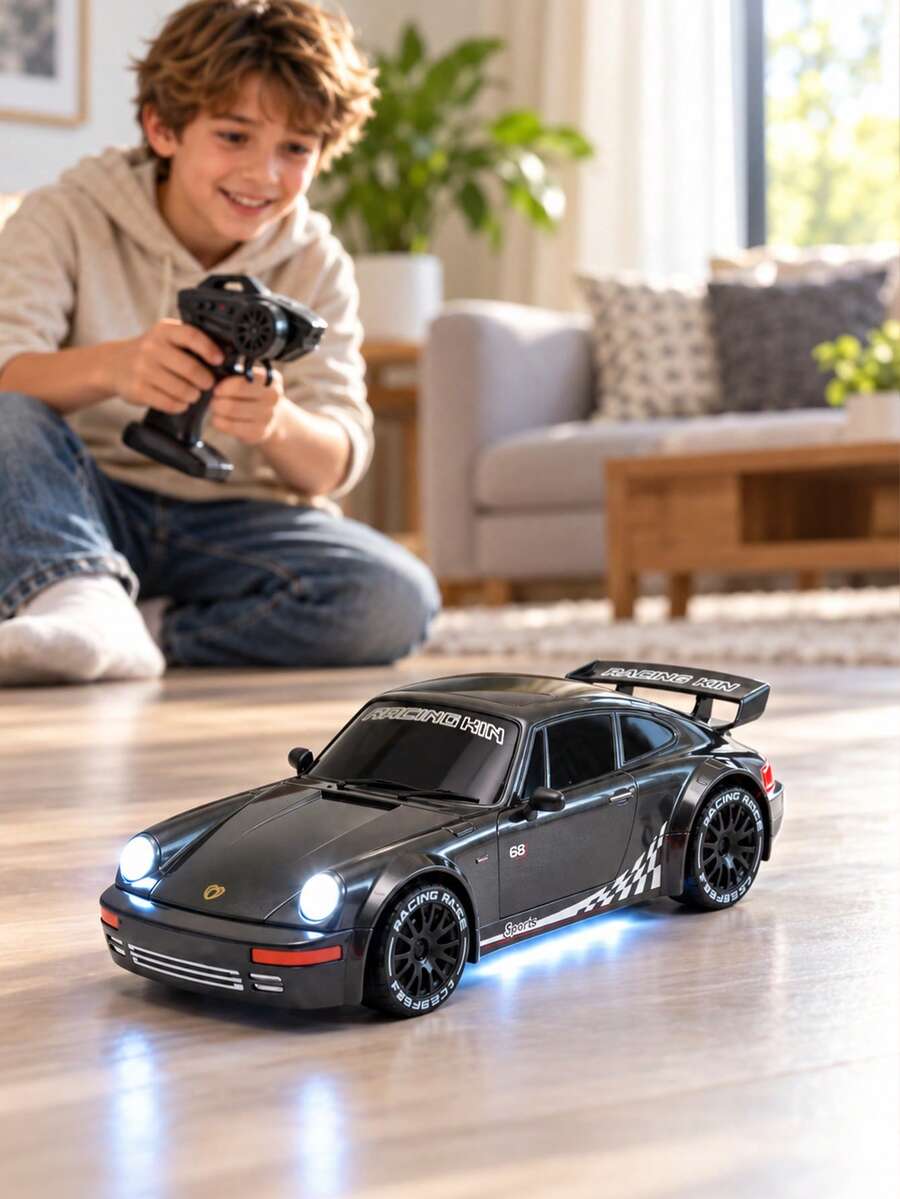 High-Speed Remote Control Racing Car, Electric Drift Car, Rechargeable Off-Road Racing Car Toy, Fast Stunt Car Model, With Replacement Tires And Accessories, Suitable For Boys Children, Remote Control Car, Boys Gift, Christmas, RC Drift Car - Multicolor - View 1