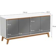 Buffets & Sideboards - Grey - View 3