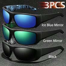 WSZ 3PCSFashion Sport Glasses Available In Multiple Color With Classic Camouflage Pattern On The Inside Are An Ideal Choice For Various Outdoor Activities - 3PCSF55-5 - View 15
