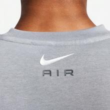 Nike Air Swoosh Fleece Sweatshirt  Grey - Grey - View 3