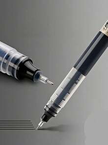 Colorful Gel Pens, Student ST Tip Quick-Dry Diary Pens, 0.5mm Black Ink, Fine Tip, Smooth Writing, High-End Series, Suitable For Diary, Notes, Cute Office And School Supplies, Unisex Gift (Morandi) - Gel Pen - View 2