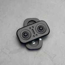 Metal Stress Relief Slider Hand Spinner Set, Adult, Free-Floating Silent Tactile Finger Rotation Toy, Button Design, Multi-Directional Rotation, Smooth Sliding And Detachable Structure, Portable Fingertip EDC Desktop Device, Suitable For Office, Travel And Desktop Display Use. Unique Party Gift And Novelty Gadget - Multicolor - View 12