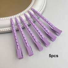 20PCS/10PCS Root Fixing Fluffy Hair Clips For Women, No Trace Bangs High Crown Styling Hair Clips, Makeup Positioning Alligator Hair Clips Hair Accessories (Suitable For Personal Makeup Styling, Hair Salon, Photo Studio) - Silver - View 26