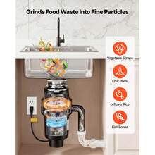 Garbage Disposals & Parts - Negro 1Hp - View 3