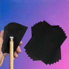 7 Pcs Random Color Pool Cue Sandpaper Set, Billiard Head Polishing Sandpaper, Pool Cue Head Replacement Repair Kit, Essential Pool Accessories, Billiard Cue Tip Sandpaper - 7Pcs(random Color) - View 5