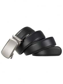 New Fashionable And Casual Men's Automatic Buckle Belt, Fashionable Men's Jeans, Pants, And Daily Office Wear Belt - Multicolor - View 7