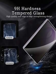 2Pcs Anti-Spy 9H Tempered Glass Screen Protector ForSamsung Galaxy Z Fold 8 Ultra/Z Fold 8/Z Fold7/Z Fold6/Z Fold5, Outer Screen Privacy Protector, Full Coverage, HD Clear, Anti-Scratch, Bubble-Free, Easy Install, Case Friendly - Black - View 5