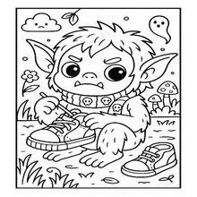 1 Adult Coloring Book Scary Mysterious Forest Adult Coloring Pages, Mythical Monster Illustrations, Halloween And Birthday Gift Suitable For Teens And Adults - Mystical Creature Forest - View 10